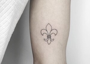 tatuajes flor de lis significado