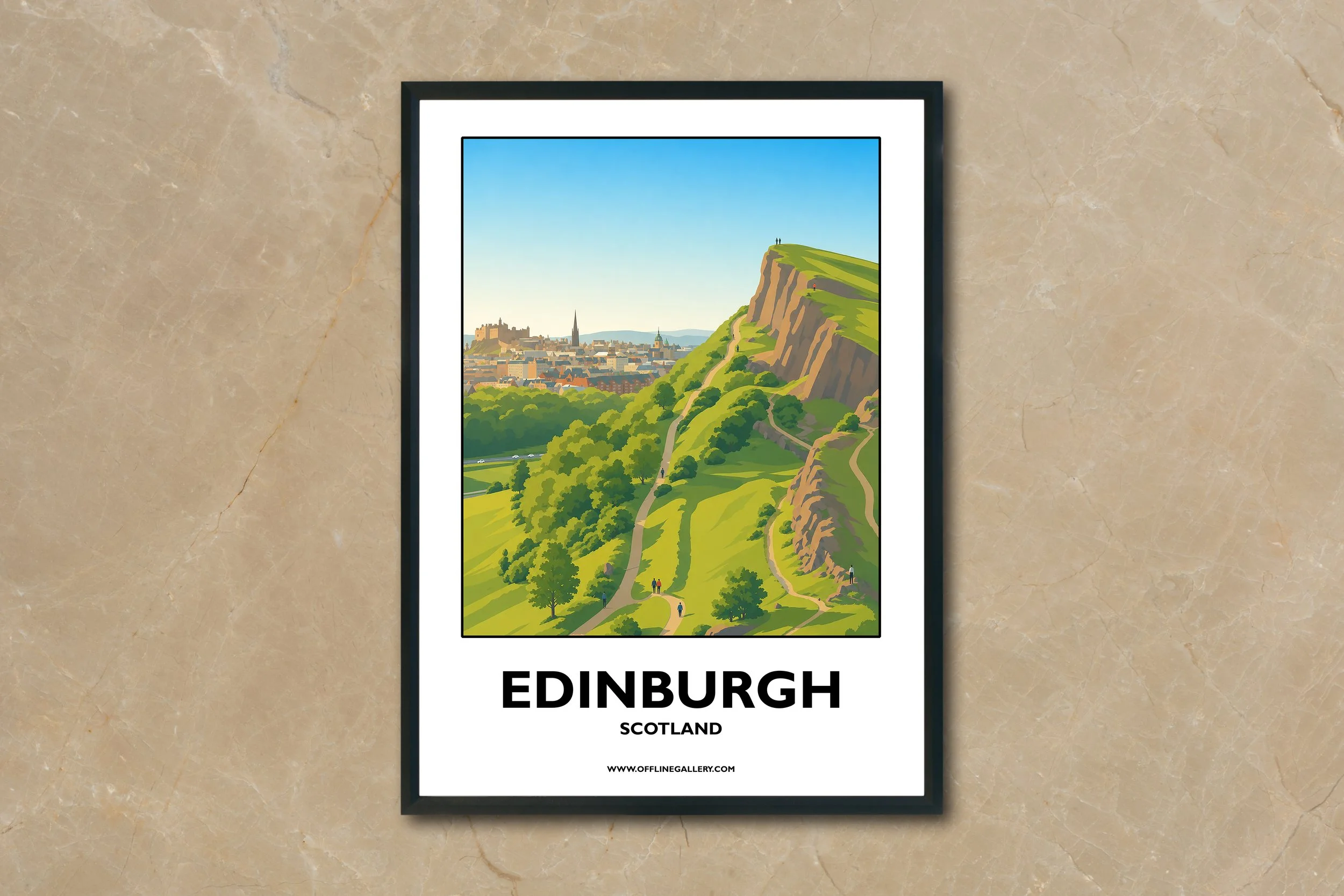 Edinburgh, Arthur's Seat, Scotland