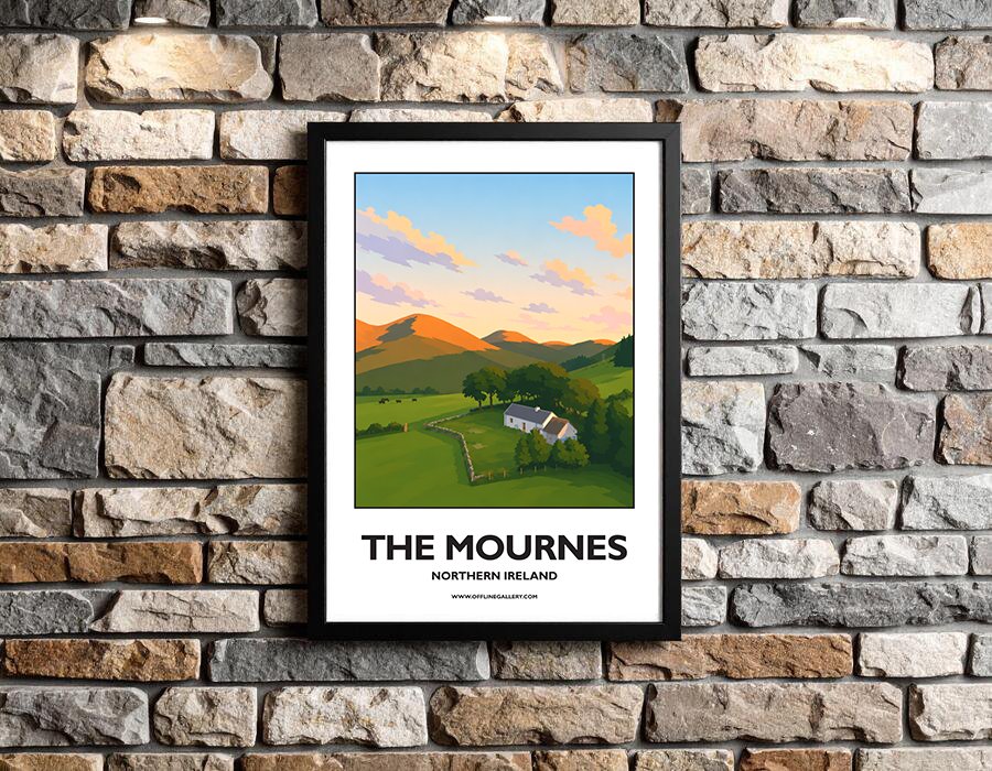 The Mourne Mountains, Northern Ireland - Variation 1