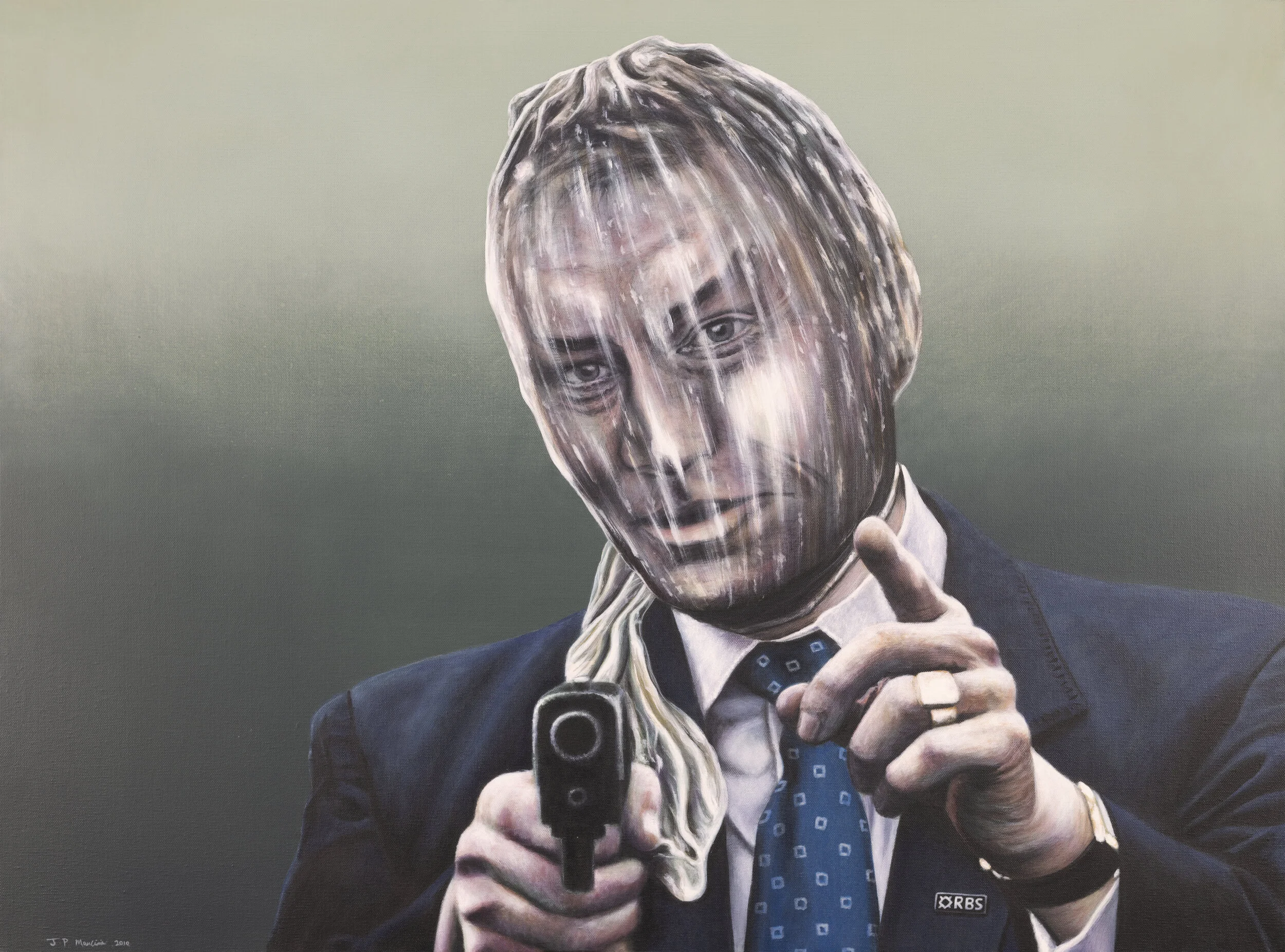 Offline Gallery is a new international contemporary art gallery located in Whitehead, U.K, exhibiting exceptional new artists' of our time. - Fred the Shred - J.P Mancini - Acrylic on board