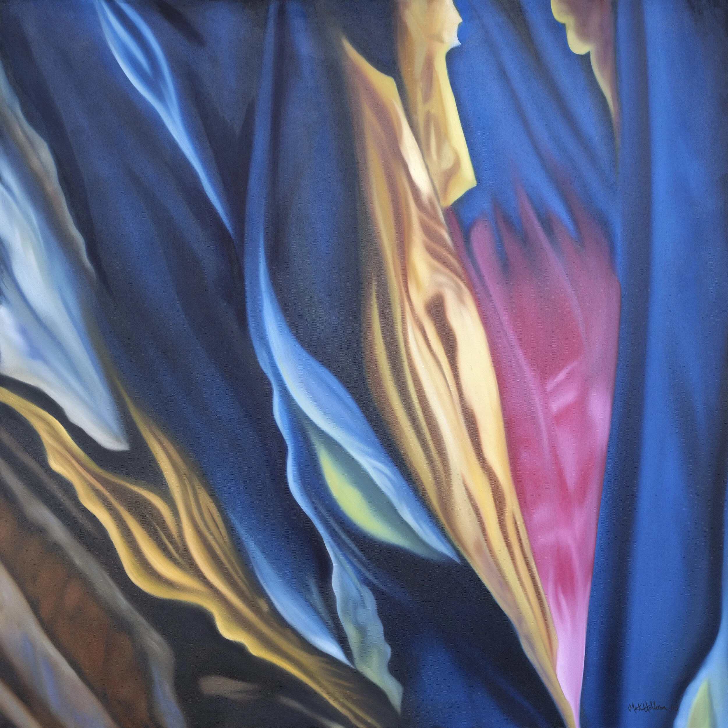 Offline Gallery is a new international contemporary art gallery located in Whitehead, U.K, exhibiting exceptional new artists' of our time. - Cure - Mick Holleran - Oil on canvas