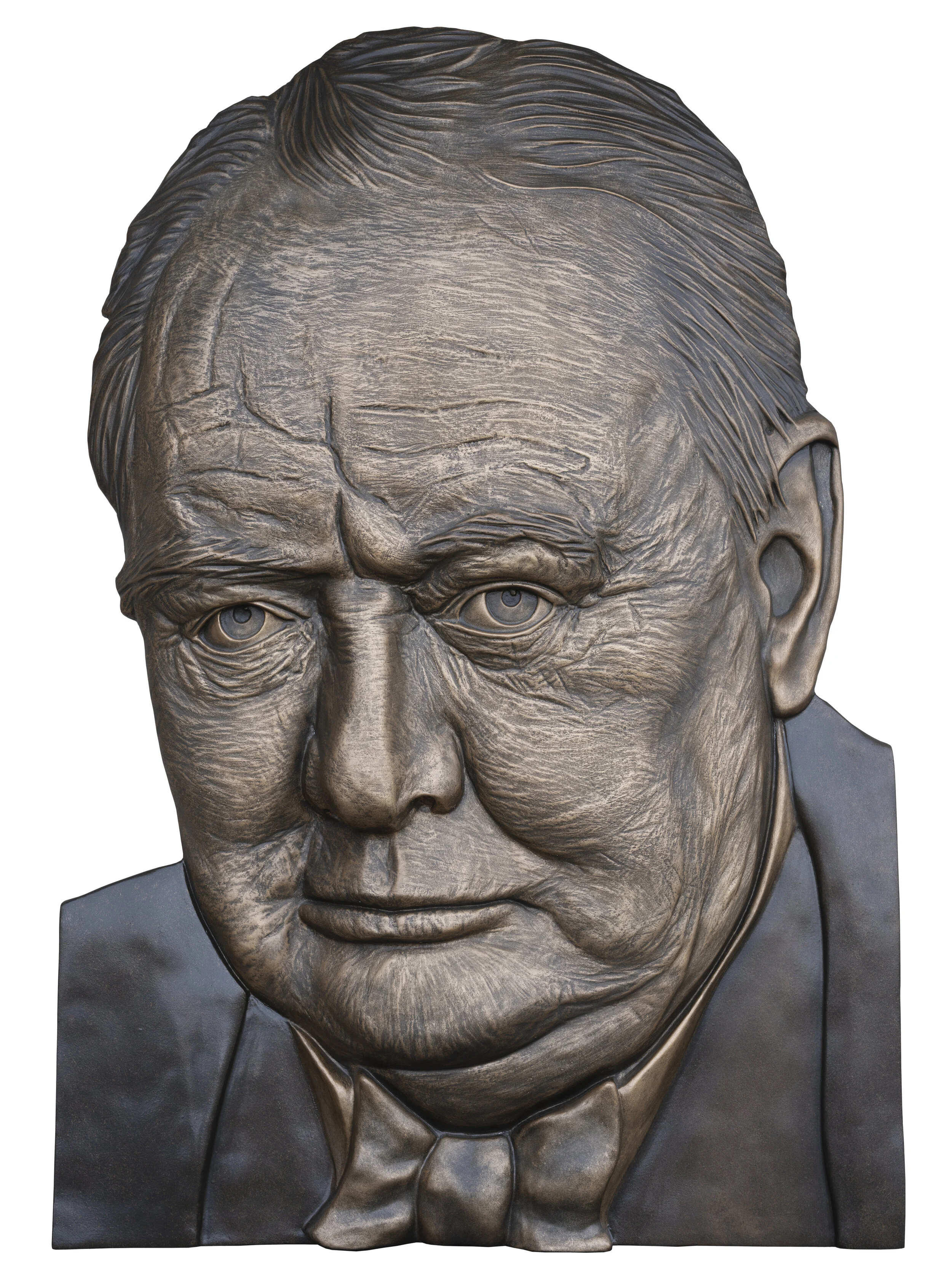 Offline Gallery is a new international contemporary art gallery located in Whitehead, U.K, exhibiting exceptional new artists' of our time. - Churchill (4) - John Perceval - Acrylic on fibreglass