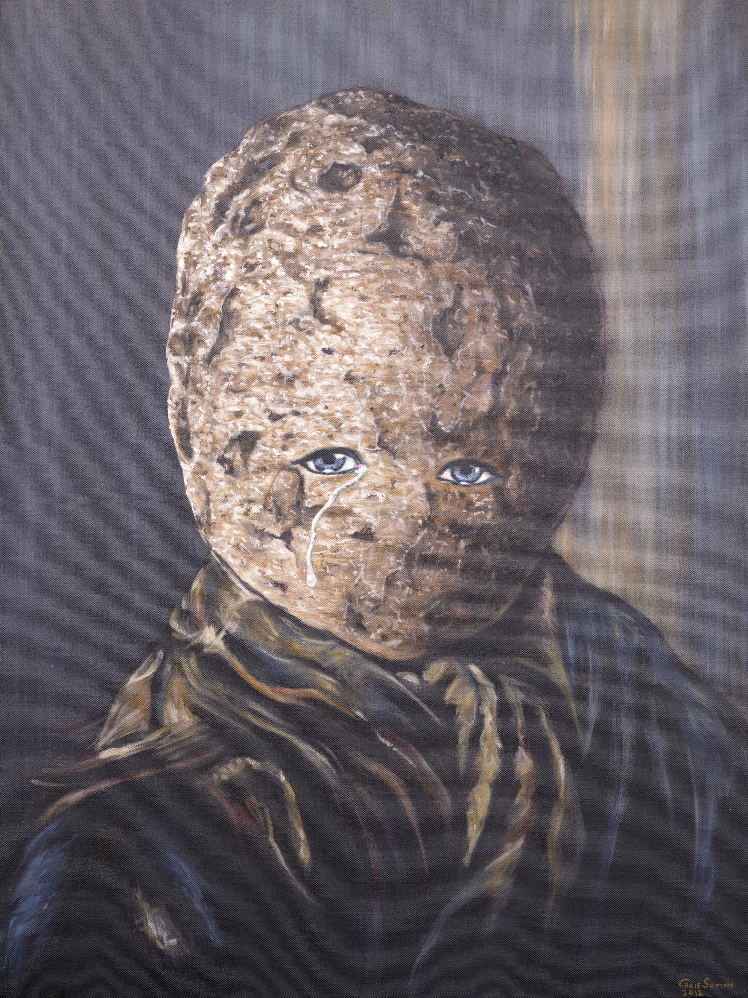 Offline Gallery is a new international contemporary art gallery located in Whitehead, U.K, exhibiting exceptional new artists' of our time. - One Potato, Two Potato... (After Bragolin) - Chris Sutton