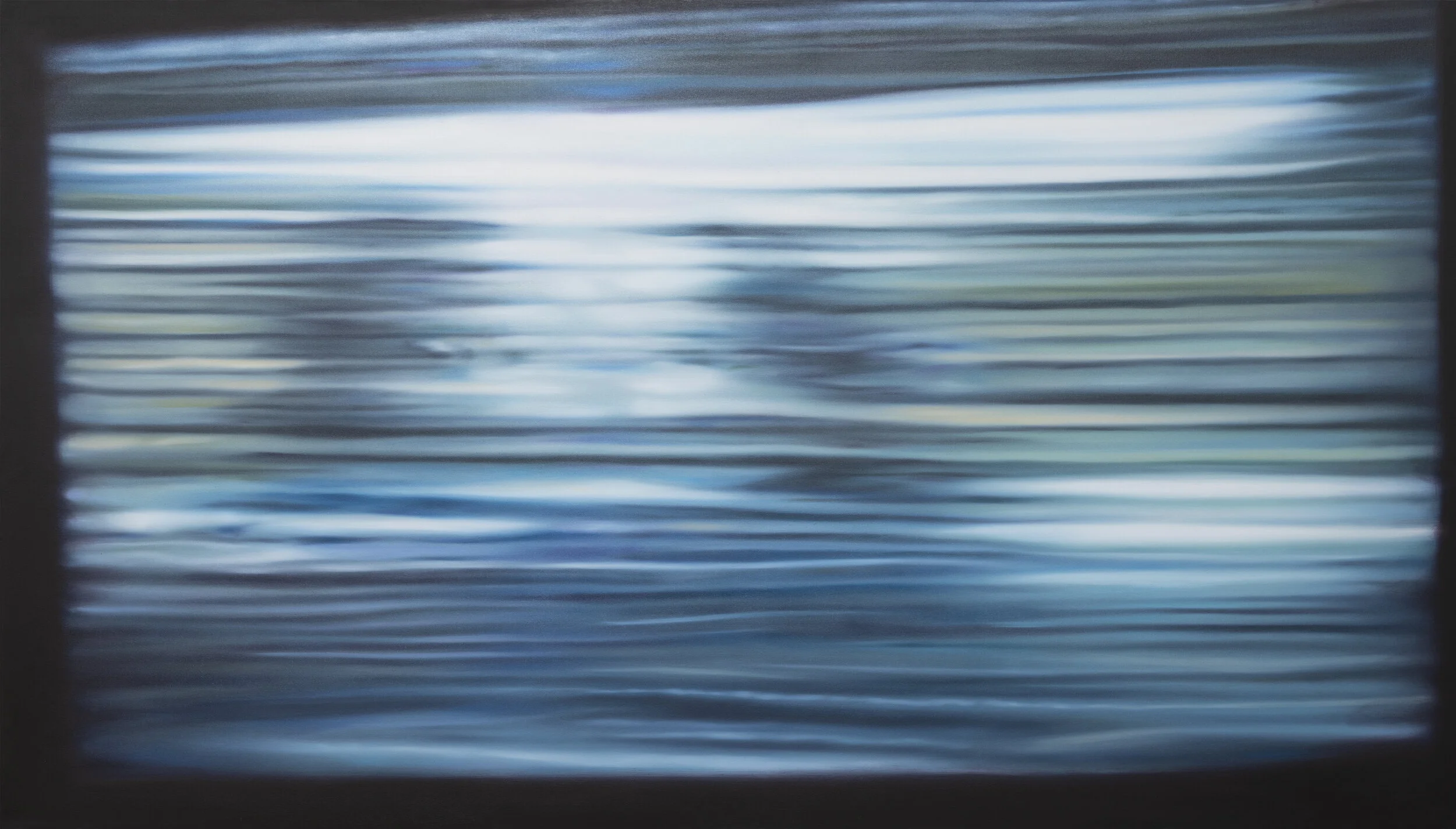 Offline Gallery is a new international contemporary art gallery located in Whitehead, U.K, exhibiting exceptional new artists' of our time. - Reflected Mesmerism - M. Taylor - Oil on canvas