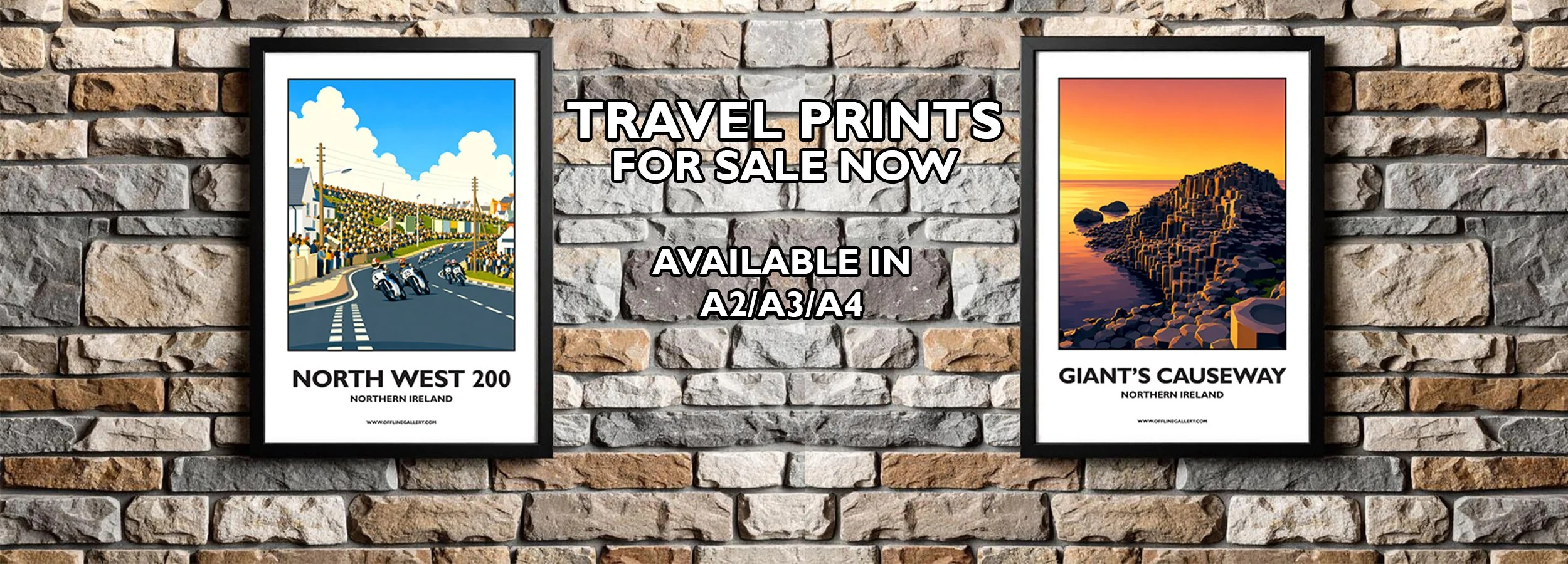 Travel Posters - Northern Ireland, Scotland, Spain - For Sale Now! 