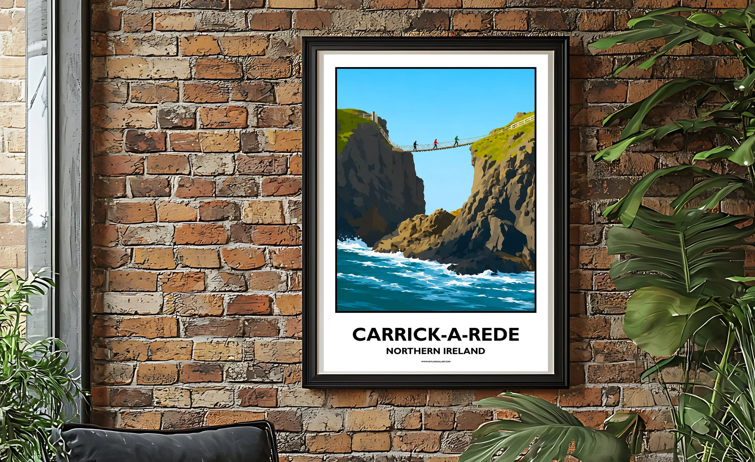Carrick-a-Rede Rope Bridge, Northern Ireland - Variation 1