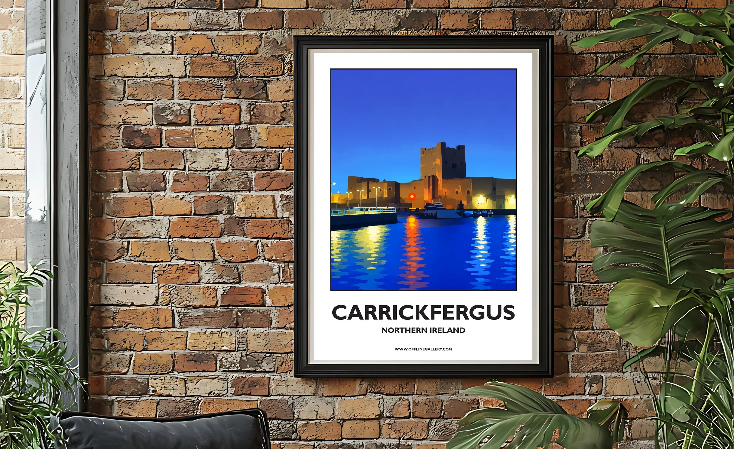 Carrickfergus Castle, Northern Ireland - Variation 2