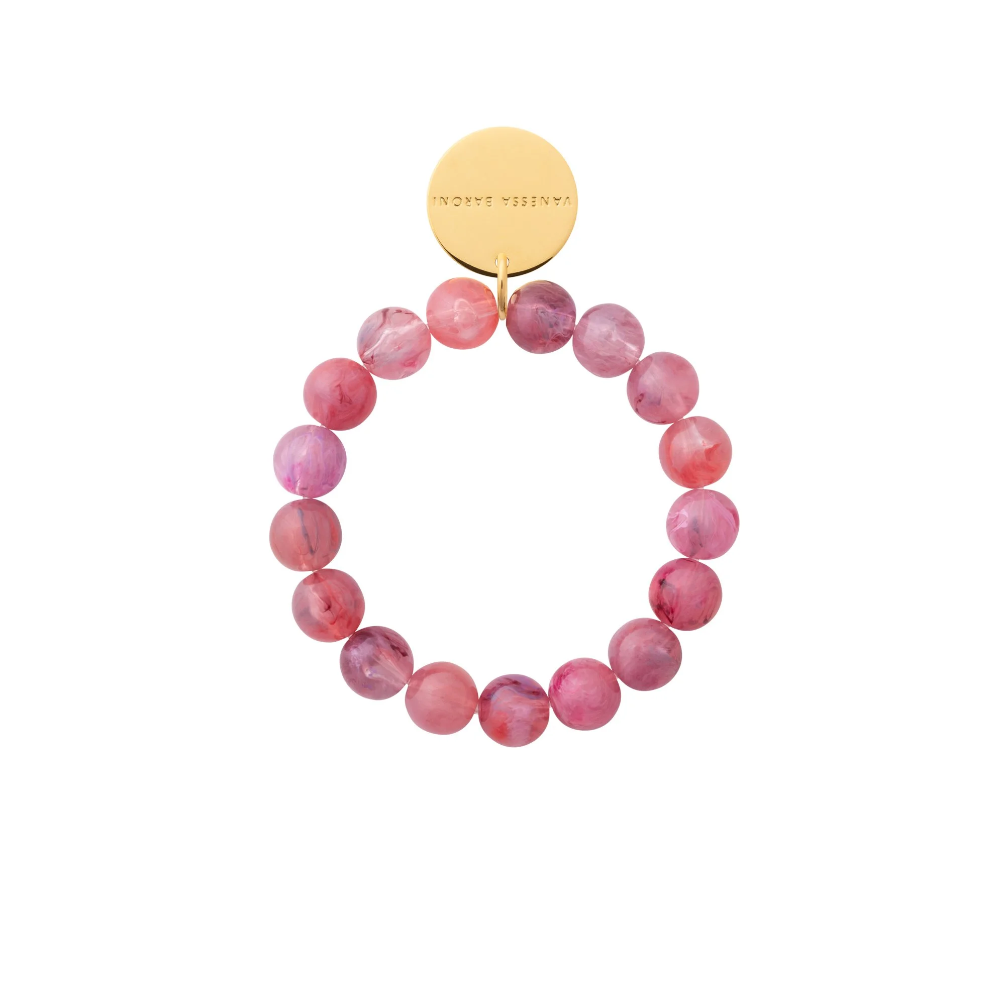 VB2600CPM Armband Mini Beads Flex Bracelet crystal pink marble (1).jpg