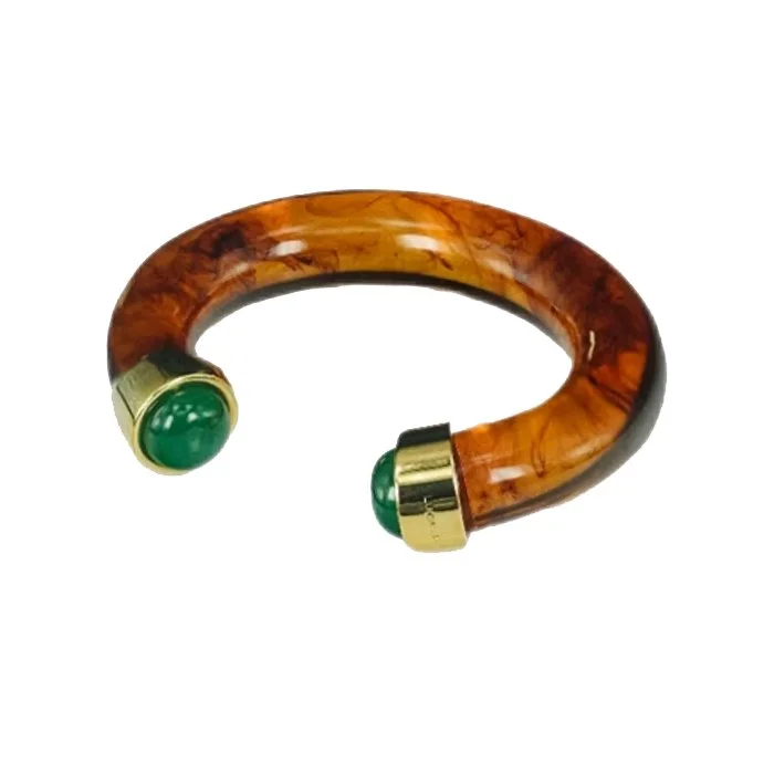 BANGLE 42 - TORTOISE SHELL GREEN QUARTZ.jpg