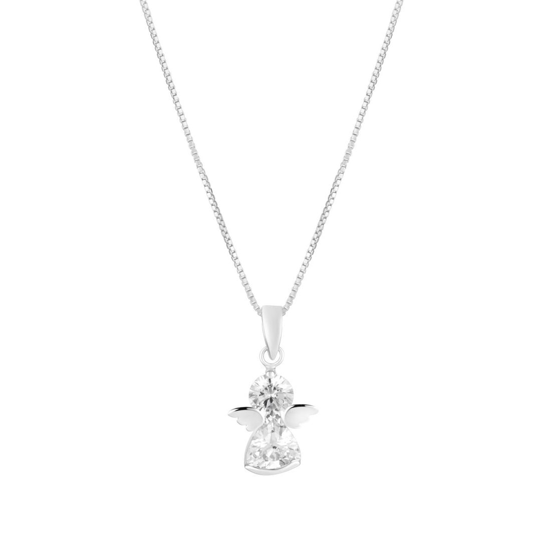 CZ Angel Pendant