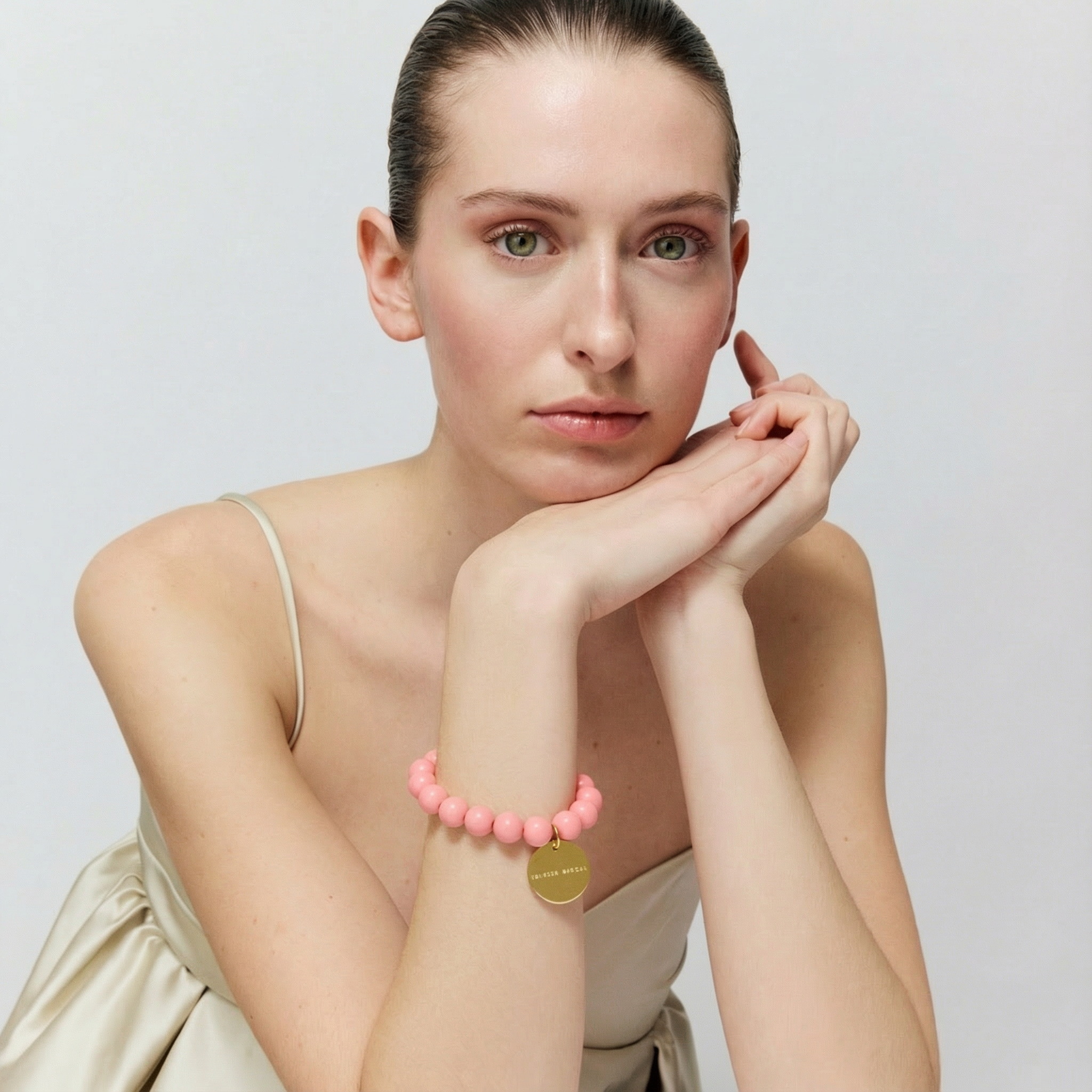 VB2600LRO Armband Mini Beads Flex Bracelet light rose (1).png