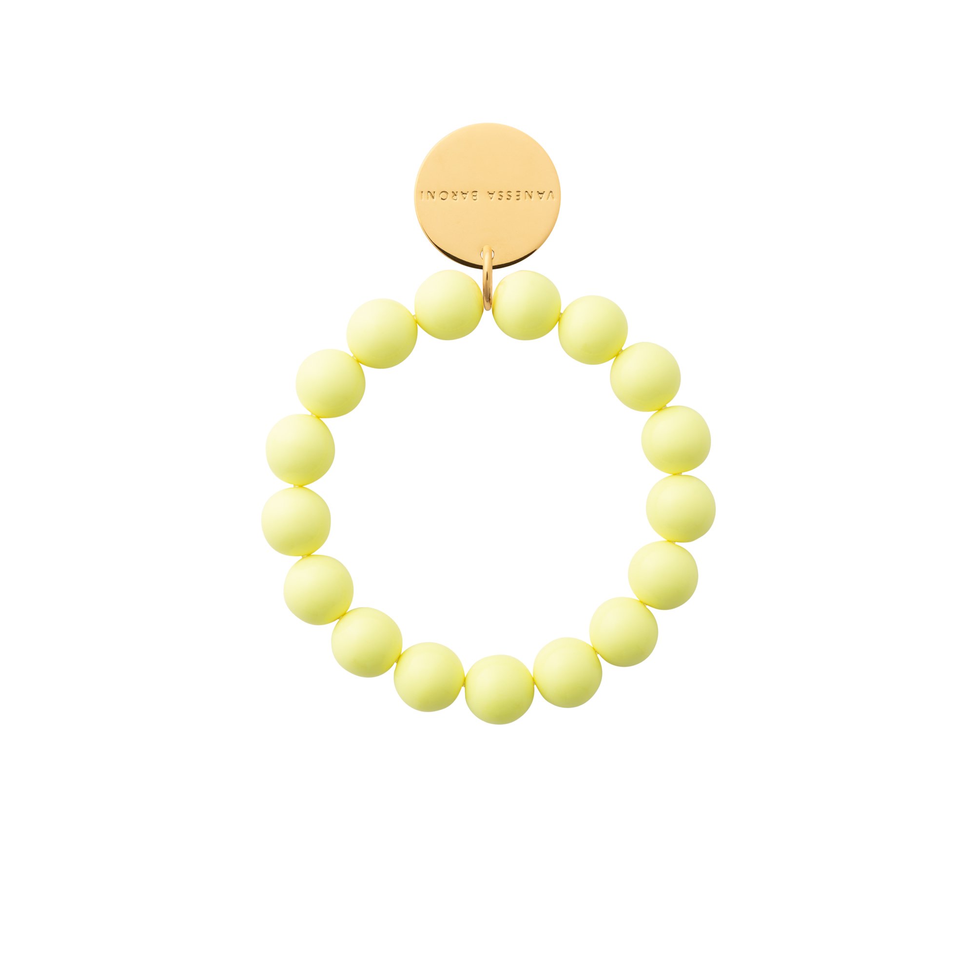 VB2600BUY Armband Mini Beads Flex Bracelet butter yellow (1).jpg