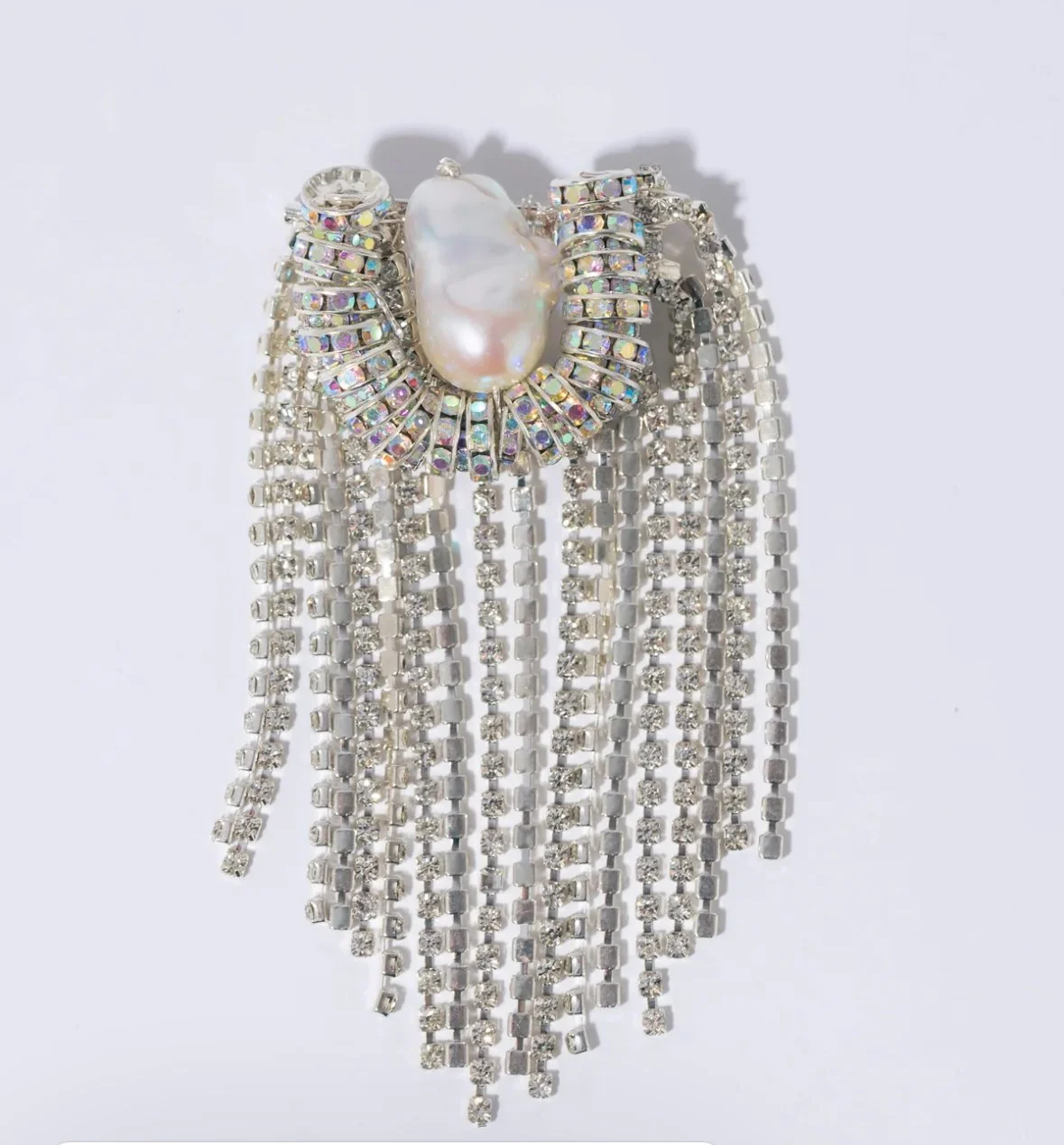 Octopus Fringe Brooch