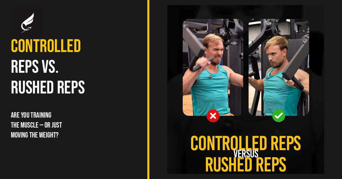 Controlled Reps vs. Rushed Reps: Are You Training the Muscle or Just Moving the Weight?