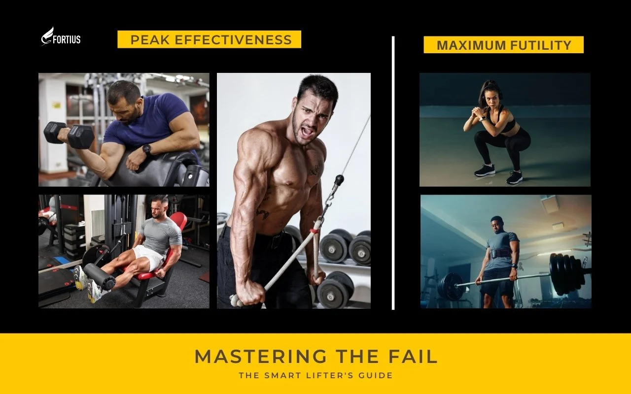 How to use training to failure smartly for hypertrophy and strength, avoiding injury.
