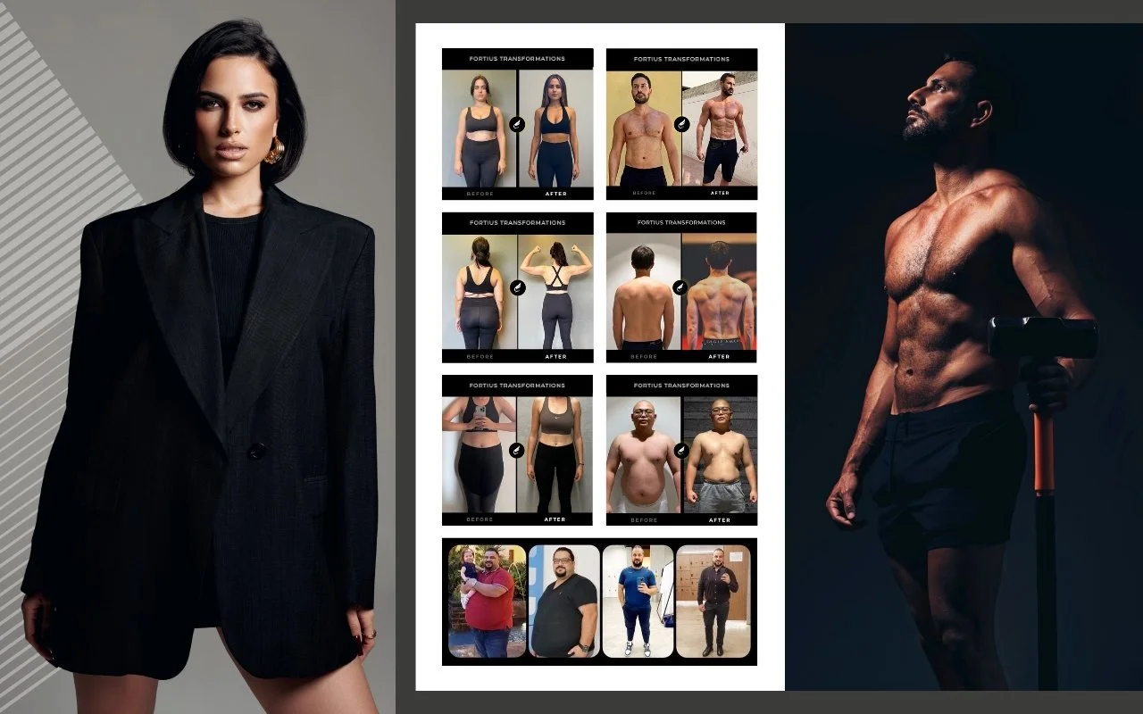 Weight Loss and Transformation Results With Fortius Dubai Personal Trainers