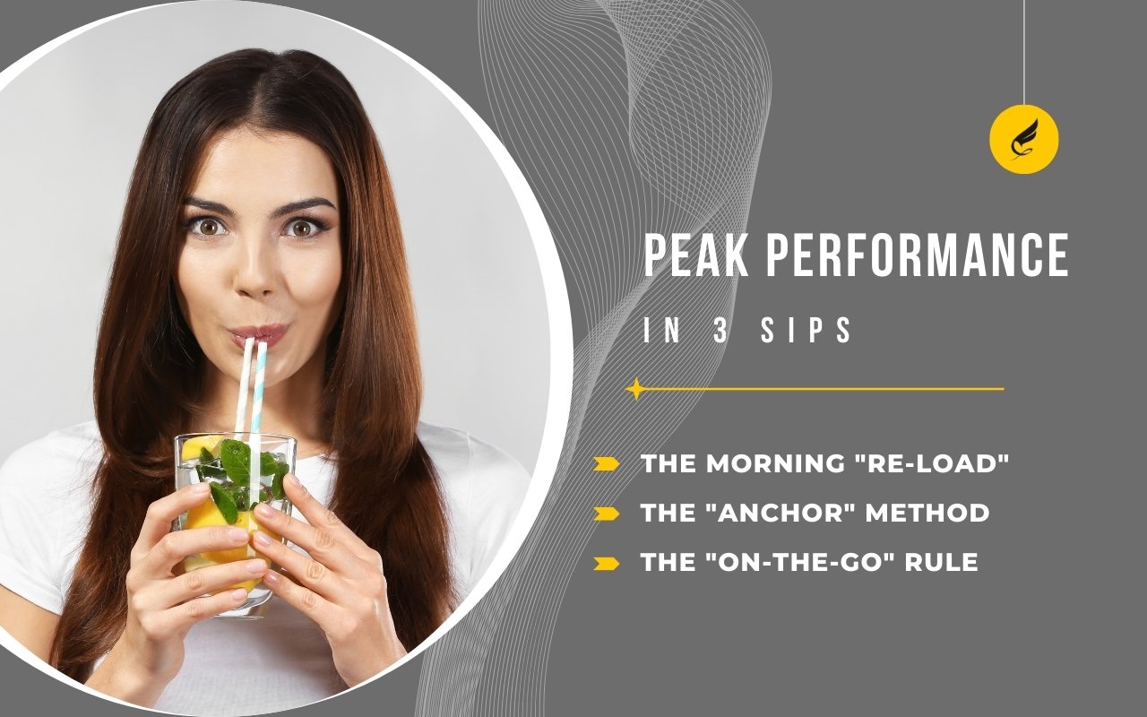 3-Step Hydration Strategy for Busy Professional's