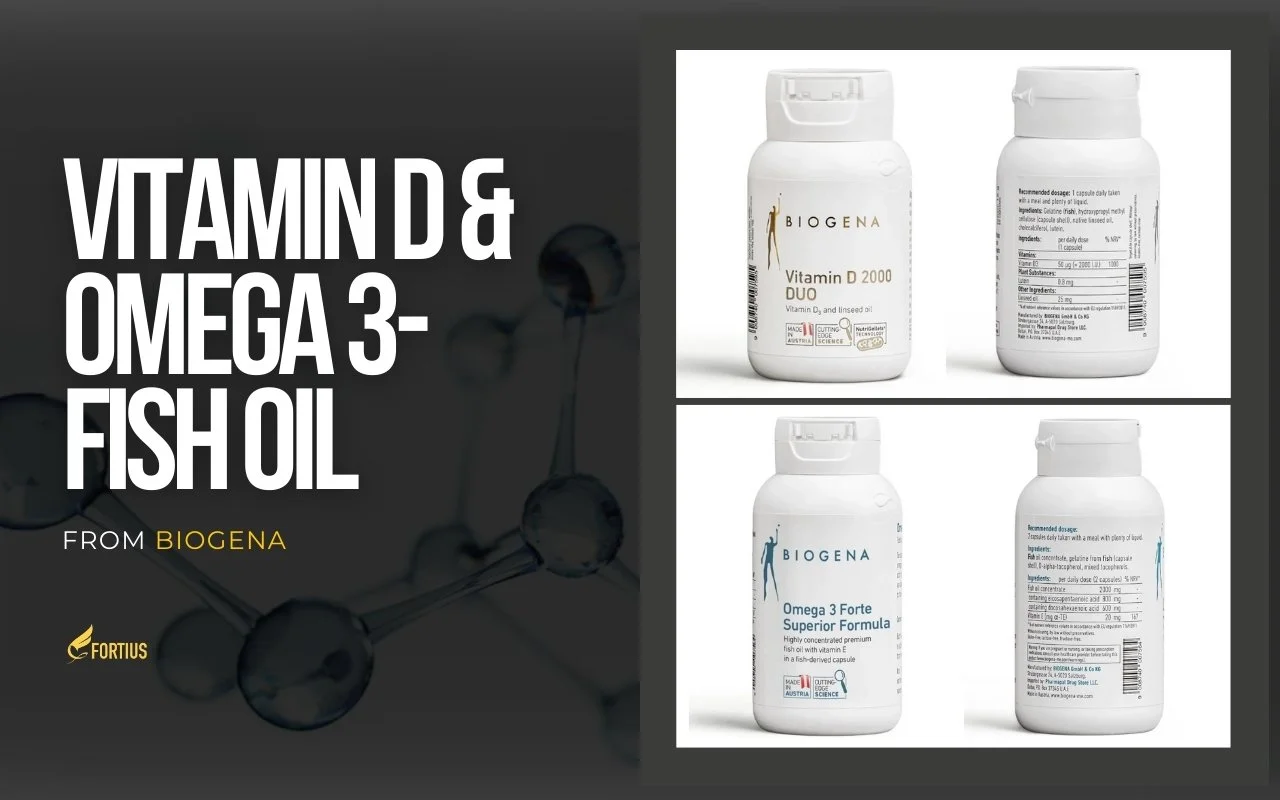 Vitamin D & Omega 3-Fish Oil from Biogena
