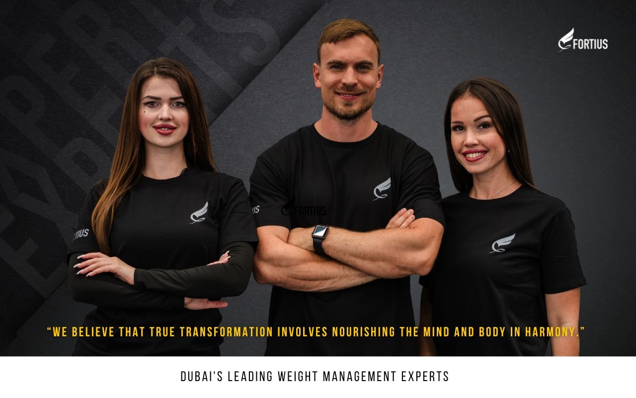 Dubai's top personal trainers at Fortius, dedicated to transforming your body and mind.