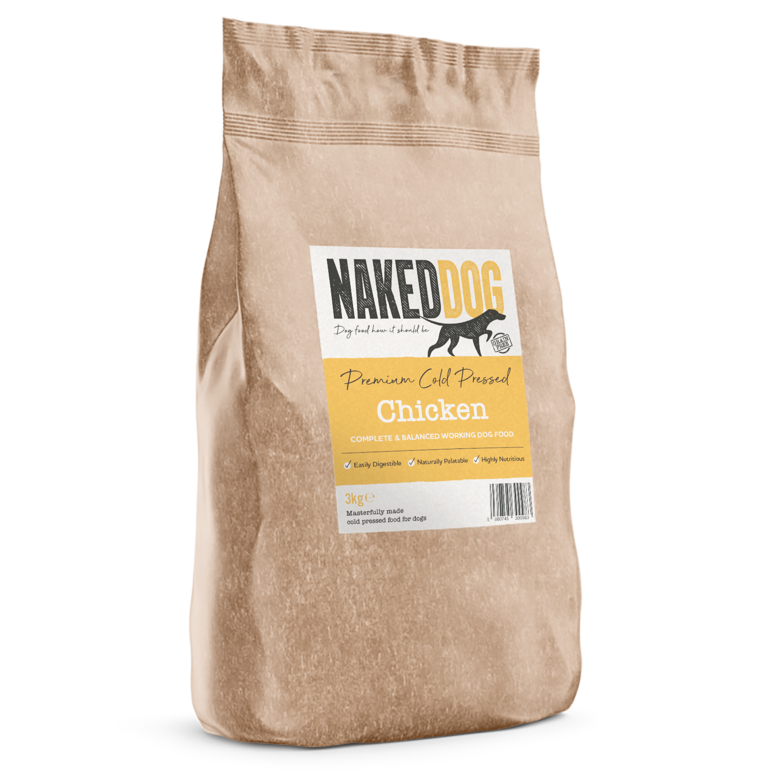 Cold Pressed food for dogs — Naked Dog Raw dog food