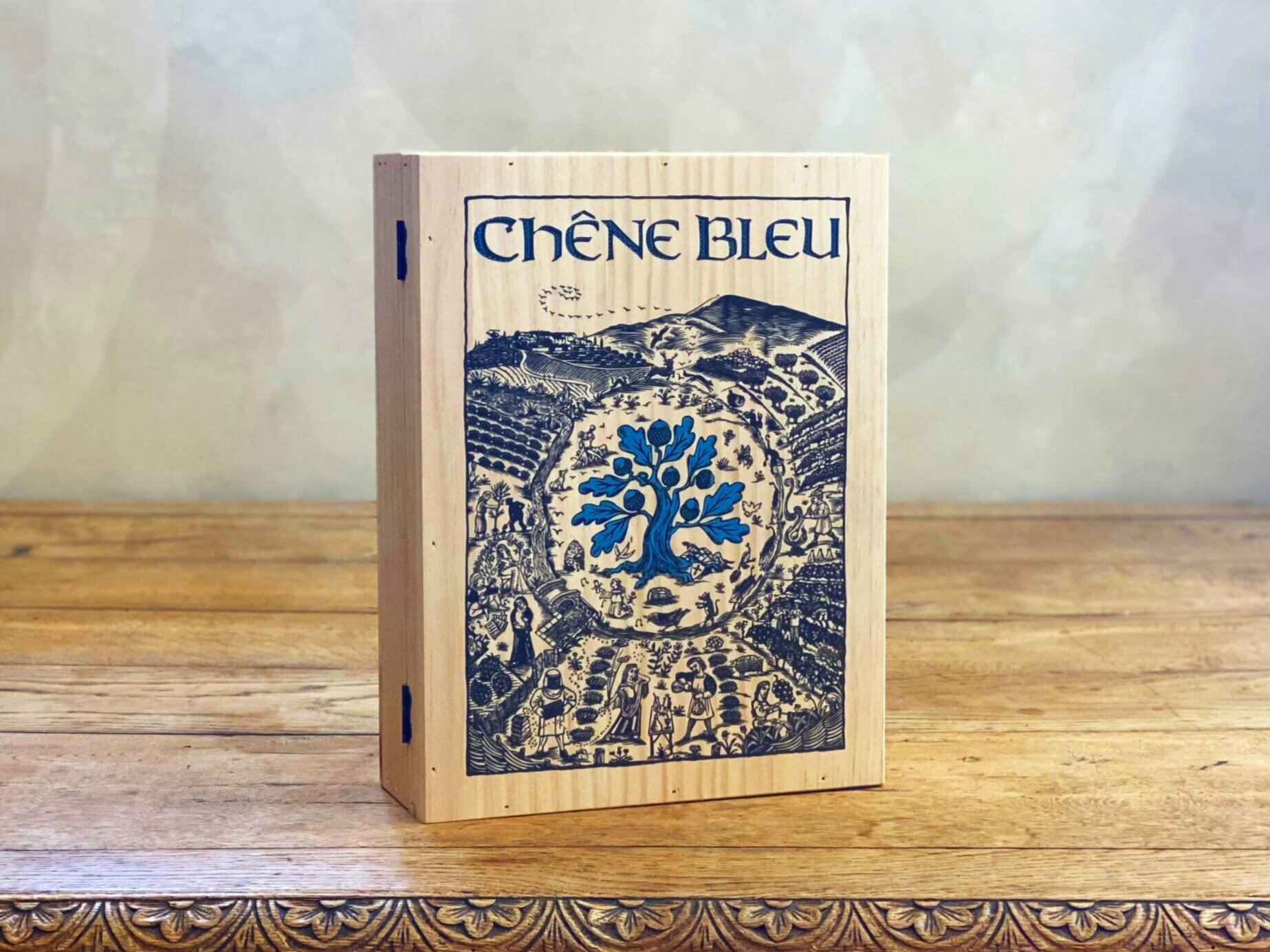 Coffret bois 3 bouteilles / Wooden Gift Box