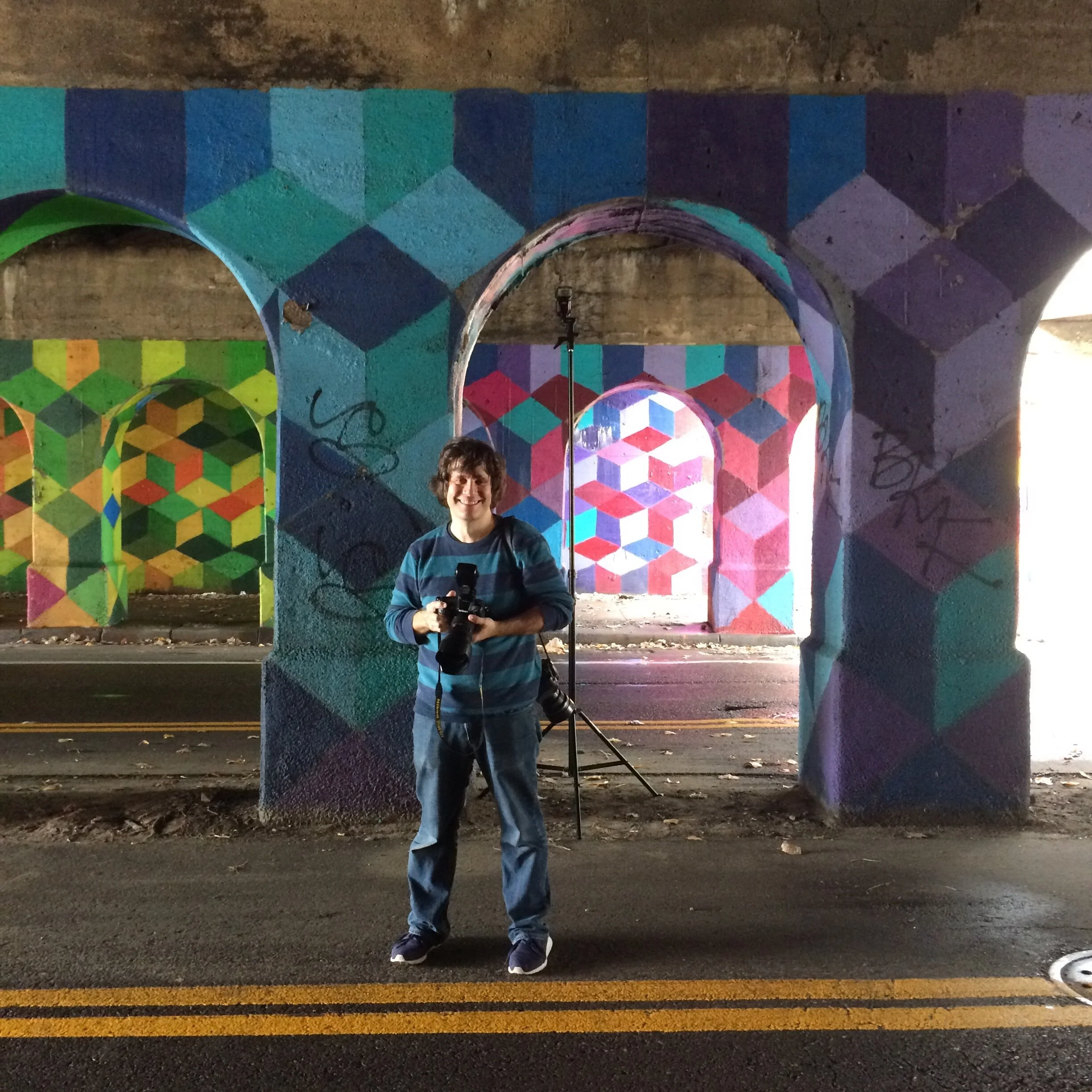 Photographer Doug Coombe, Amber Lantern Promo Shoot, Detroit, MI, TM, October 2016