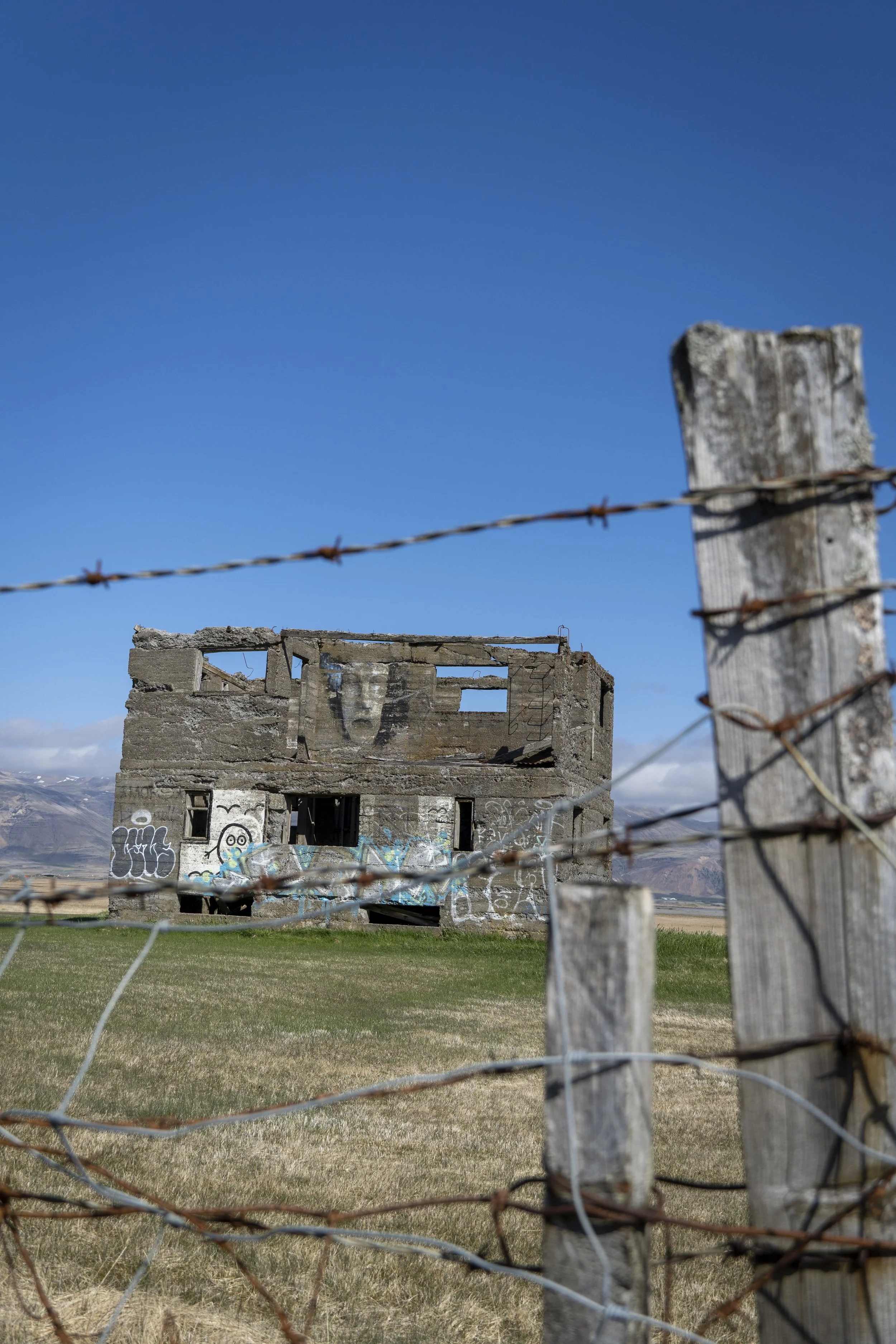 Graffitied Ruins