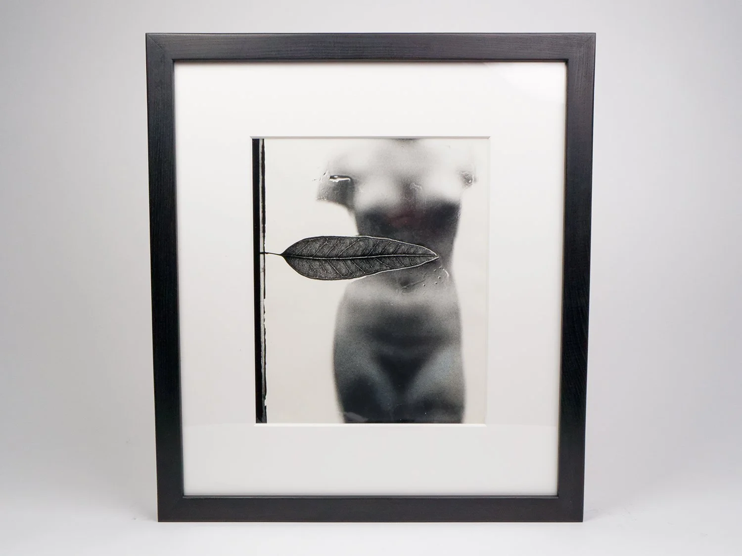 November Girl with Leaf