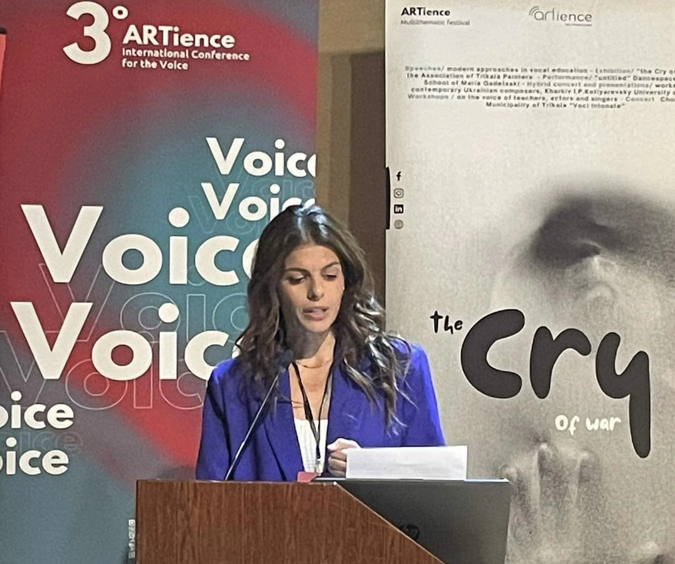 3rd International Voice Conference, Artience, Athens 2023 