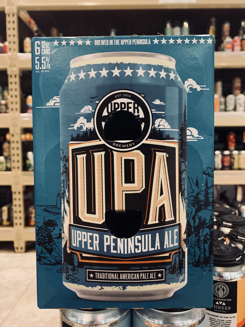 Upper Hand Brewery UPA — Hop Runner | Michigan Craft Beer Delivery.