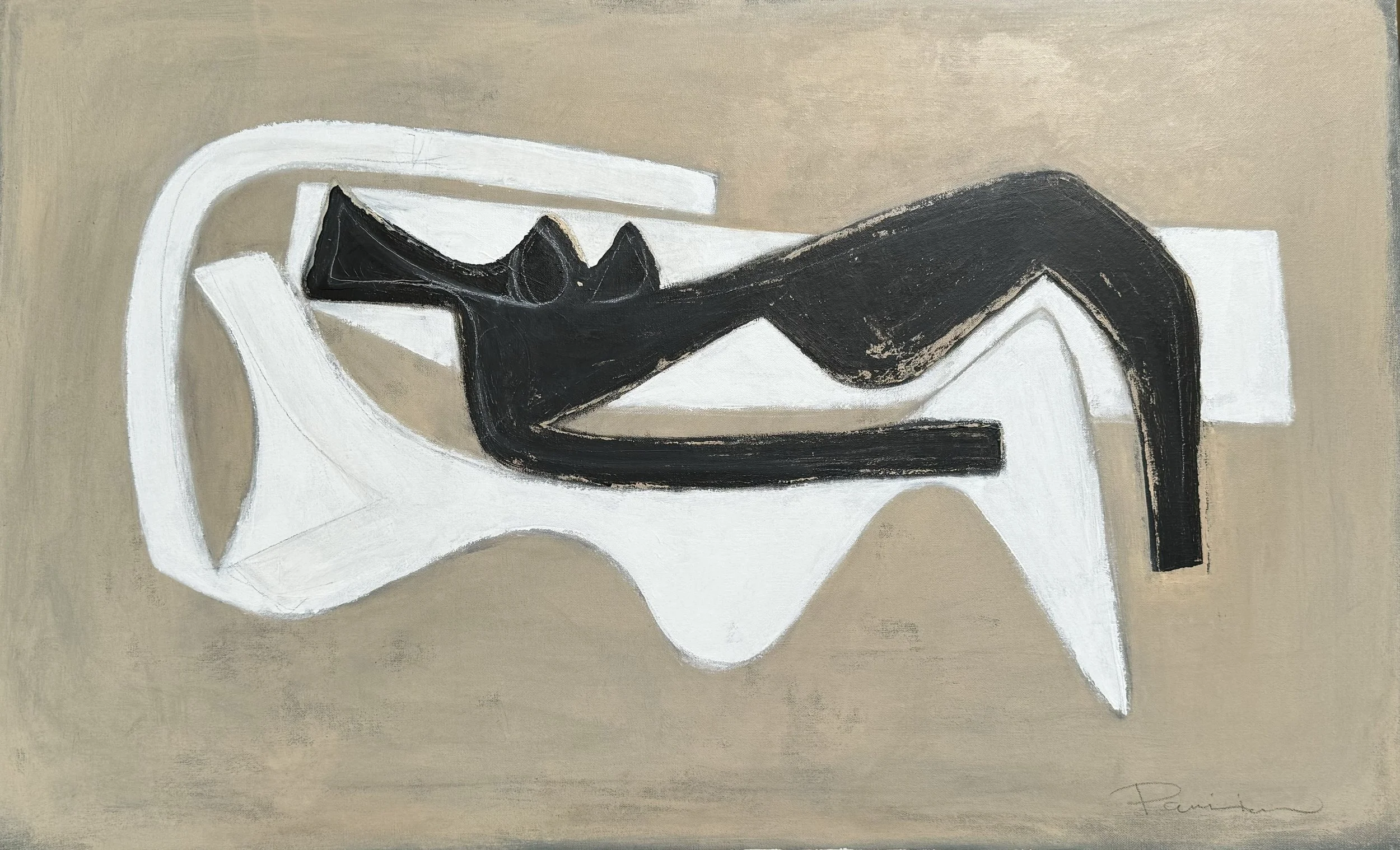 Opposites Attract 46" x 30".  $5,200