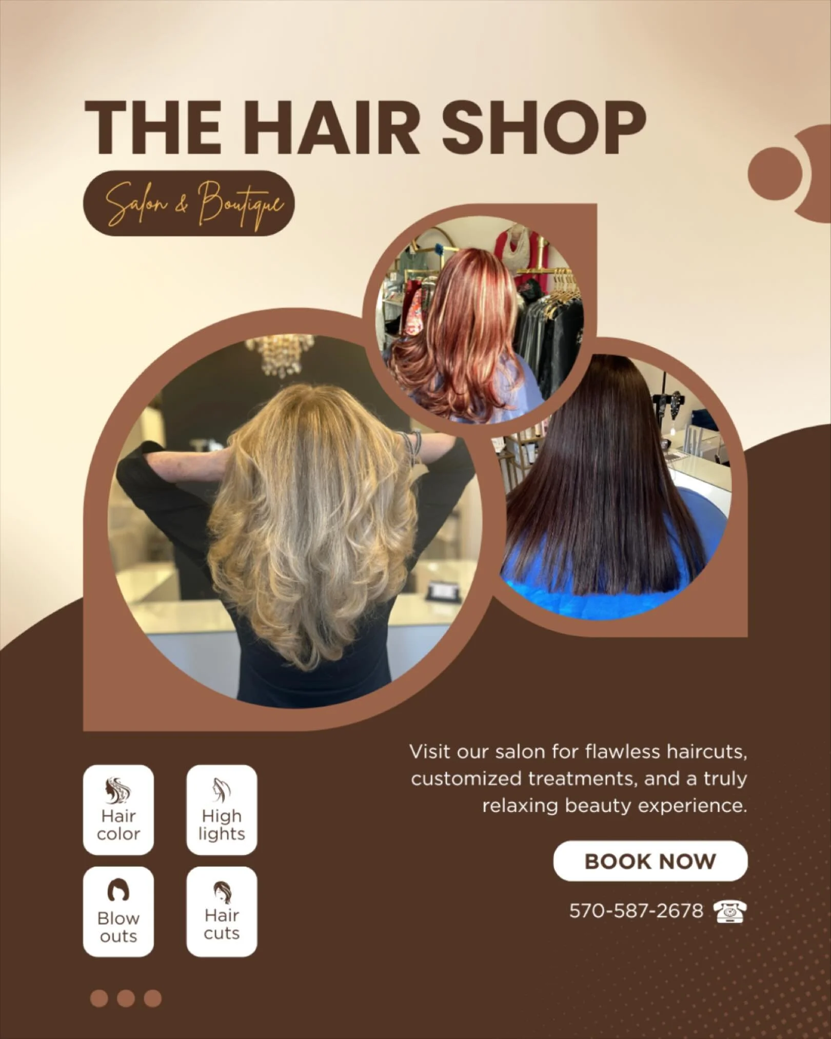 ✨ New Year, New You at The Hair Shop Salon &amp; Boutique! ✨
Start 2026 with a fresh look&mdash;whether it&rsquo;s a chic haircut, vibrant color, highlights, lowlights, or a gorgeous balayage, we&rsquo;ve got you covered.

📅 Appointments Available T