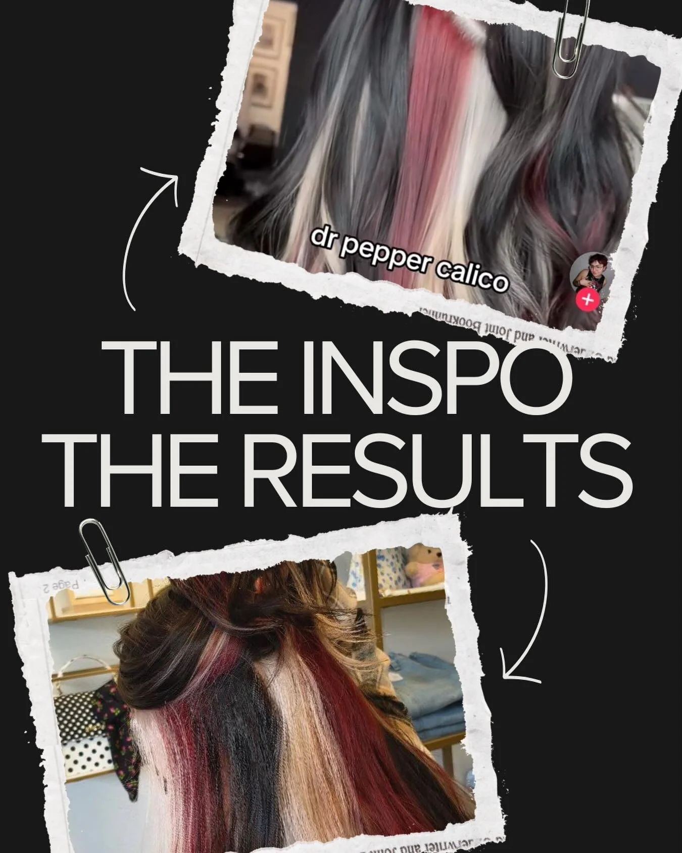 When the inspo pic says &ldquo;GO OFF&rdquo;&hellip; so I did 😌🎨
Check out the inspo vs. the results &mdash; this color came out chef&rsquo;s kiss perfection.
I had the best time doing this one.