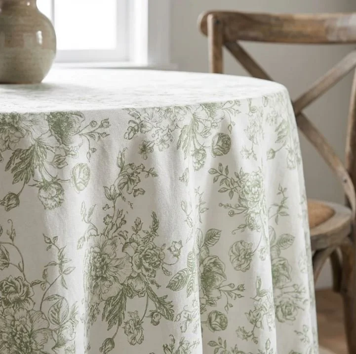 Sage French Toile