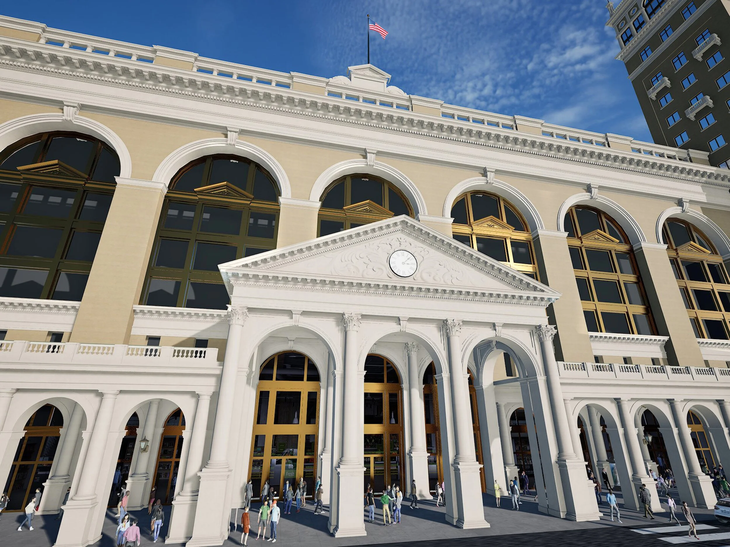 Port Authority Bus Terminal, Main Entrance