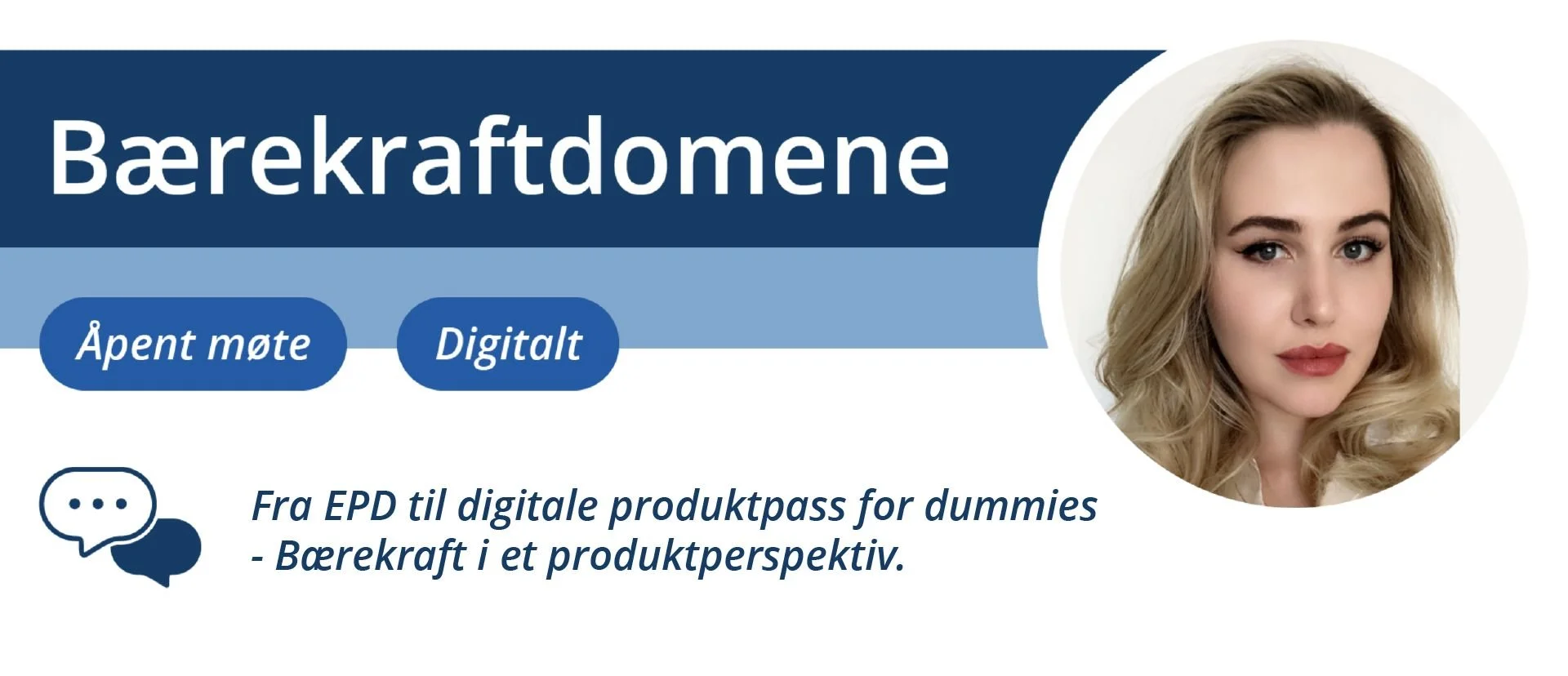 Fra EPD til digitale produktpass for dummies - Bærekraft i et produktperspektiv.