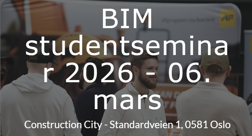 Fagskolen Oslo sitt årlige BIMstudent seminar