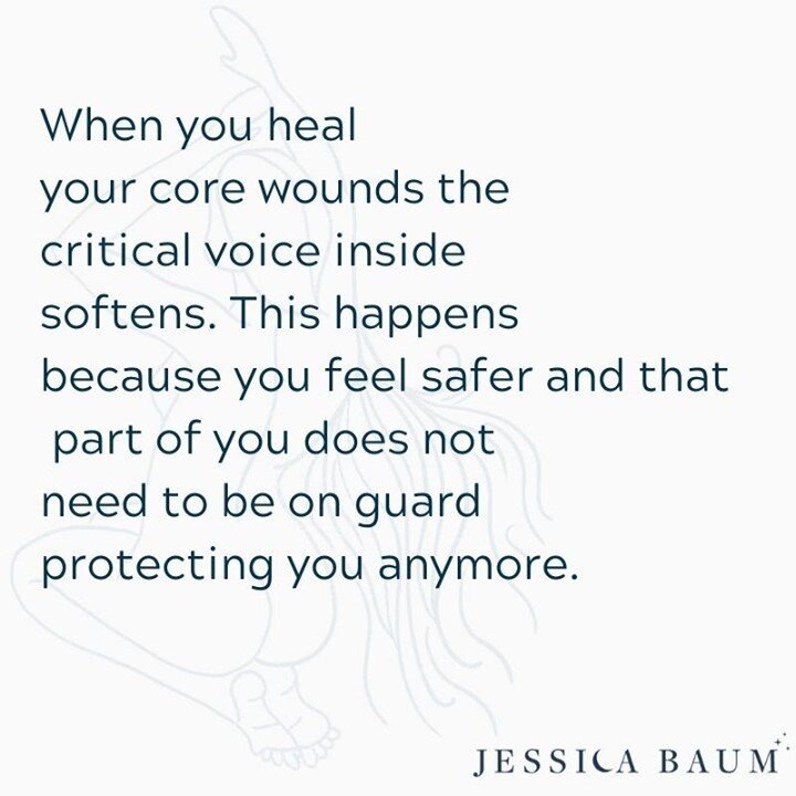 For those of you who have a critical voice inside remember that voice is there because it&rsquo;s trying to protect you. What you need to ask yourself is, &ldquo;From what?&rdquo; Rather than seeing that voice as a bad part of you, remember that crit