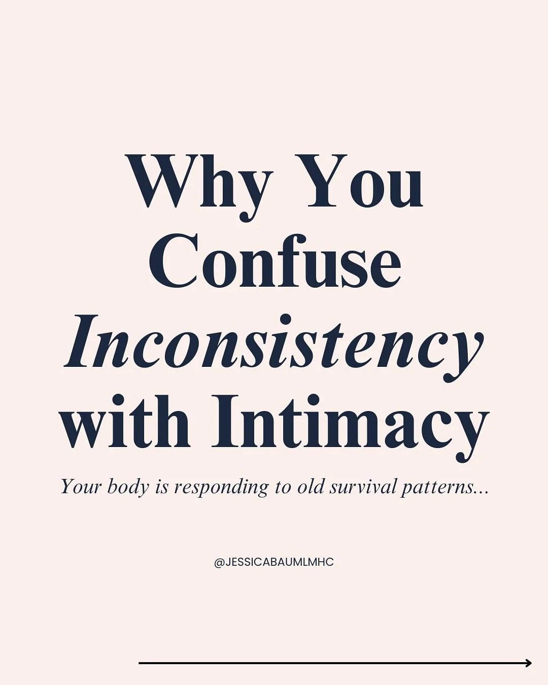 Maybe you don&rsquo;t see it right now as inconsistency. Maybe instead it feels like they are keeping you on your toes, walking on egg shells, or constantly on a rollercoaster of emotions. But there is so much chemistry, right? 

What if I told you t