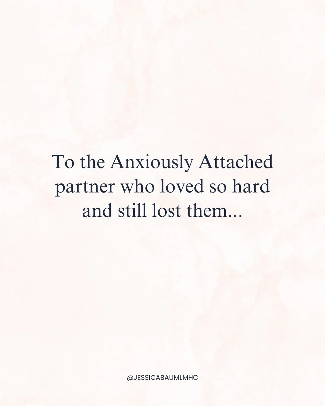 There is so much heartbreak in giving everything to a relationship only to watch it slip away. 

One of the most painful parts of being anxiously attached is the way you turn inward when someone pulls away. You likely assume it&rsquo;s your fault, bl