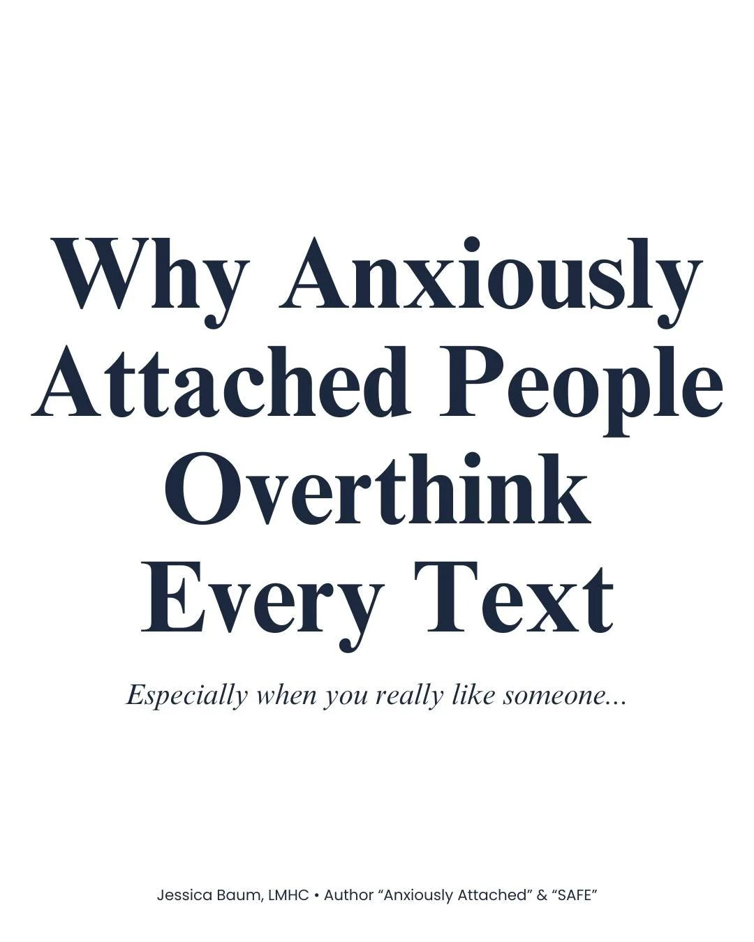 But did they text you back yet? I get it. That pause between texts, especially when things are going really good, can feel so bad. If you overthink every text about someone you're interested in, your attachment system is just doing its job a little t