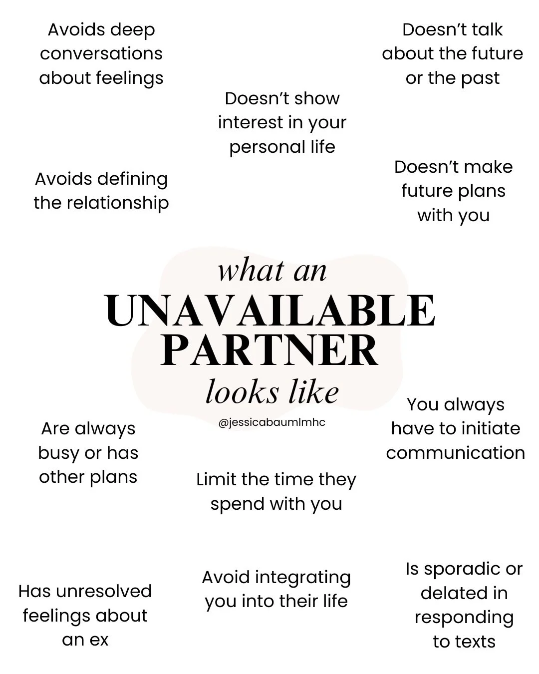 Do you notice you&rsquo;re more attracted to unavailable partners, even when you really want something healthy this time? 

Here are a few possible reasons why that patterns keeps showing up:

&bull; Familiarity feels like home: Unavailable partners 