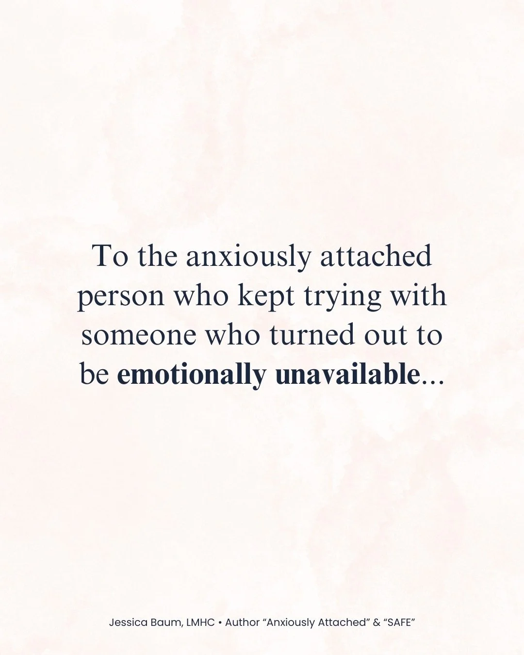 You've experienced emotional unavailability, but have you ever known what it was like to have an available partner?

Emotional availability doesn't feel like a spark or a chase. Instead, it feels steady, almost quiet. And if you're anxiously attached