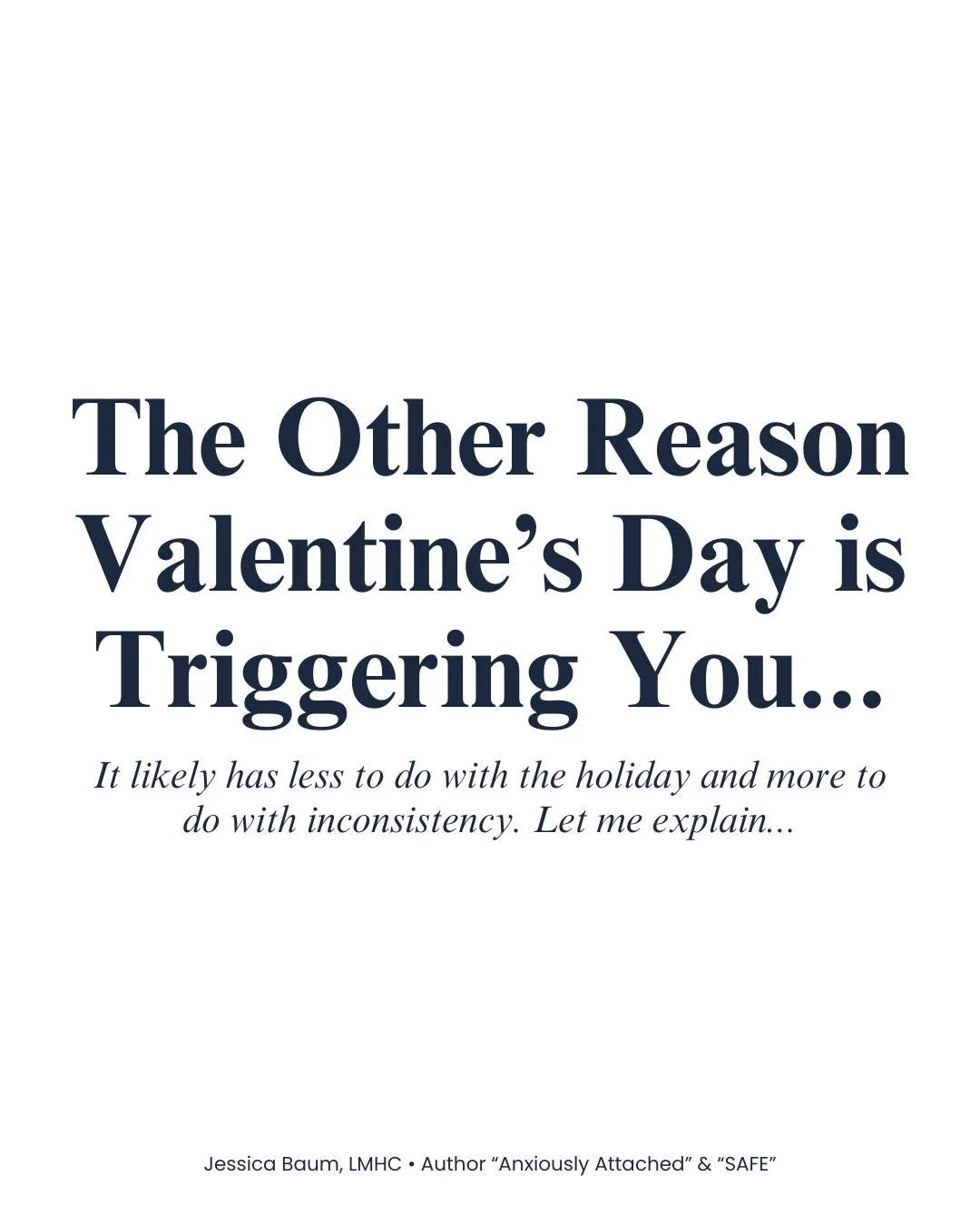 If you've been feeling more activated this week with Valentine's Day coming, it likely has more to do with your attachment wounds and implicit memories than you realize. These wounds and memories are shaped by your earliest experiences of connection 
