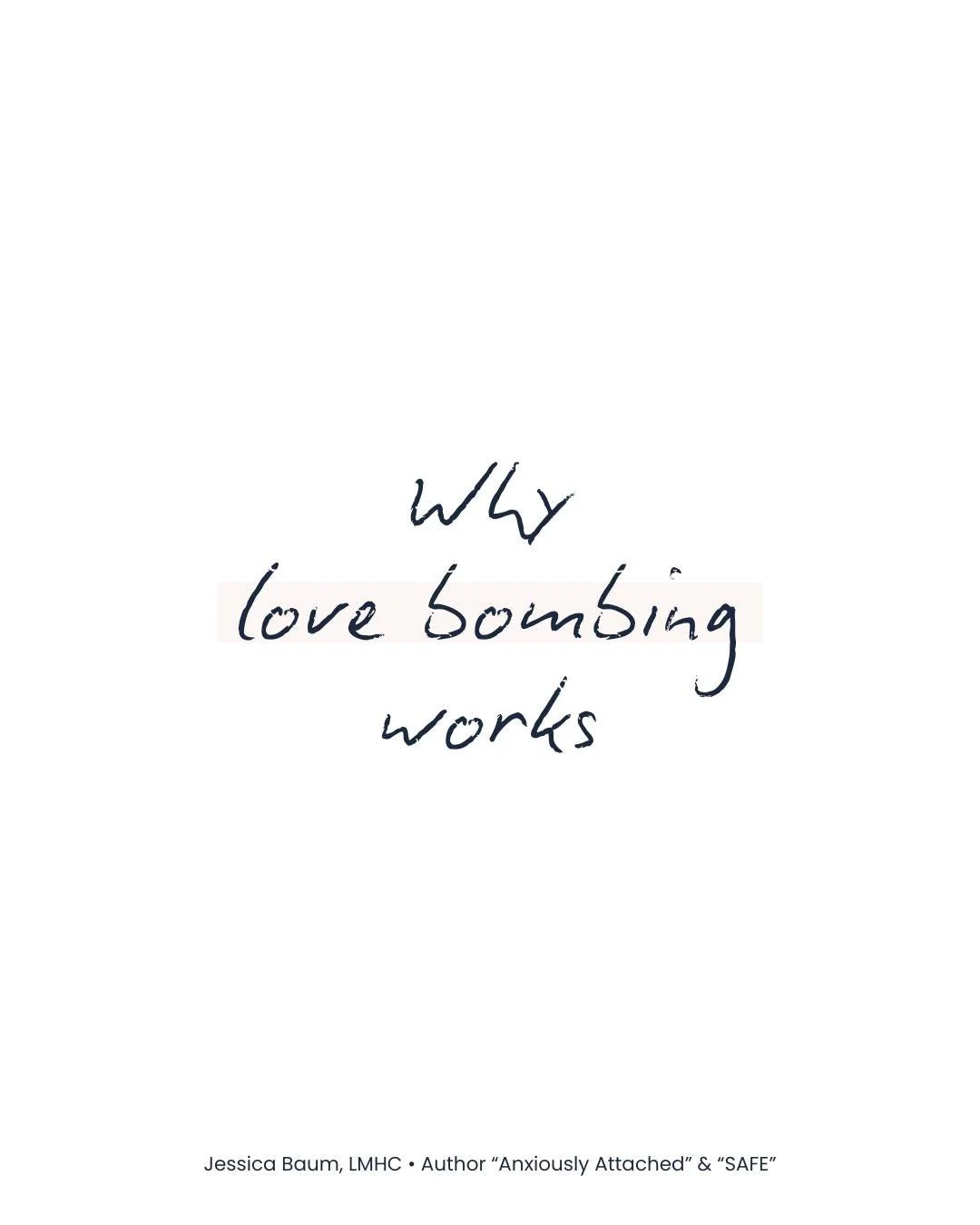 If you want to stop falling for the love bomb trap, here's how you can spot it early on in a relationship. Love bombing looks like:

- They are texting and calling constantly throughout the day.

- They declare big feelings right away, like, "I'