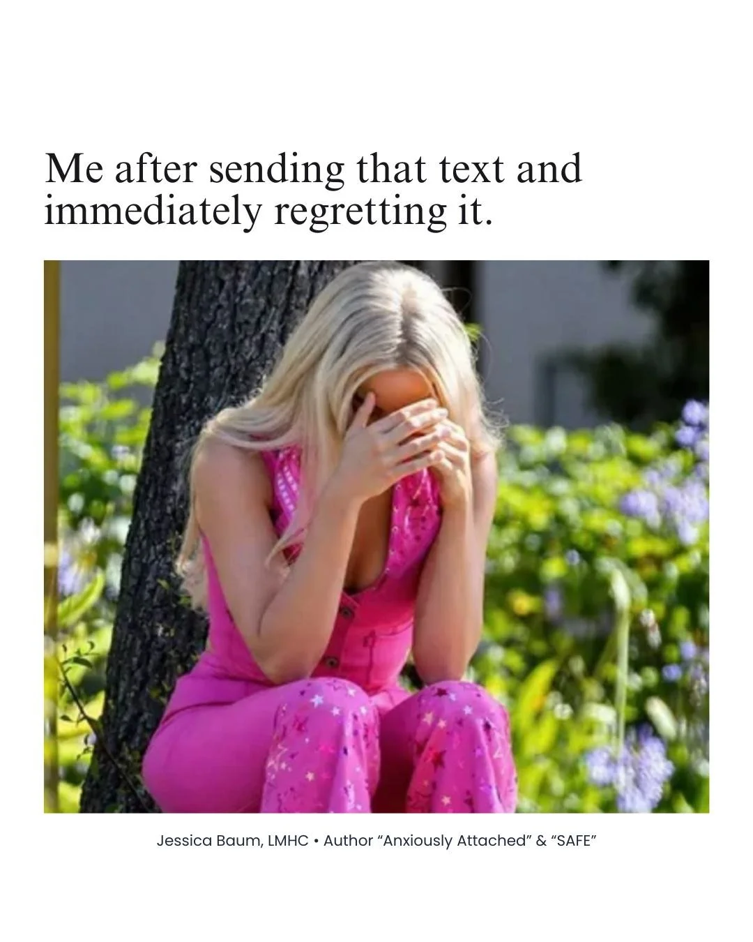 Anxious attachment patterns are formed early on in your body to survive in the environment you grew up in while trying to stay connected to inconsistent caregivers. You likely learned/started believing that:

&bull; Connection requires constant effor