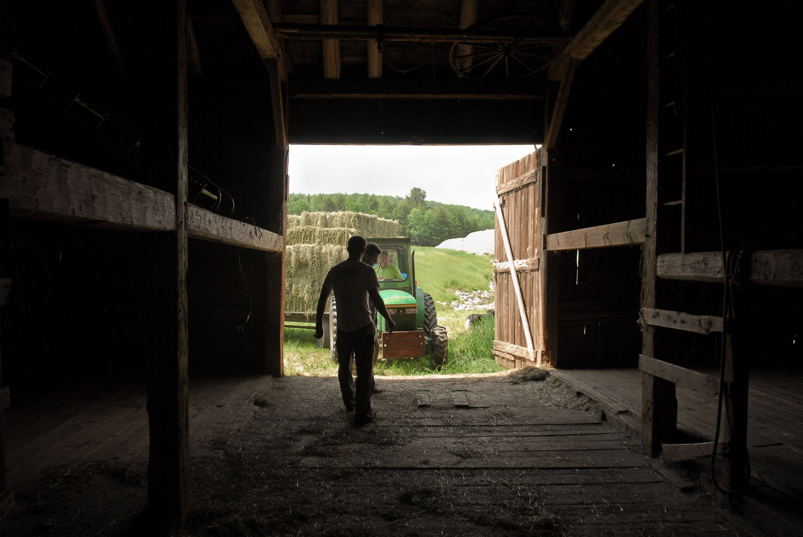 Vermont Haying