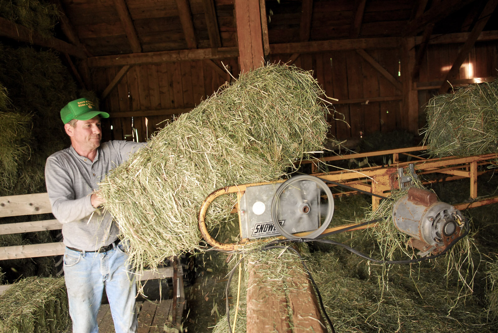 Vermont Haying