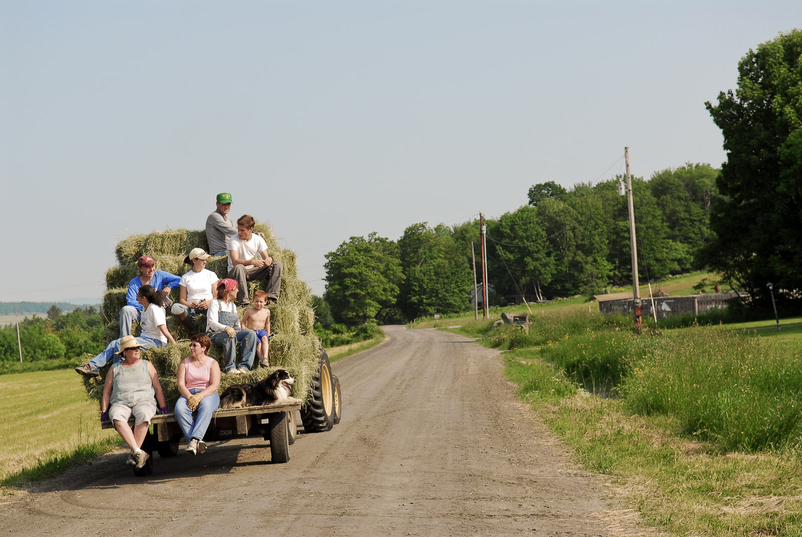 Vermont Haying