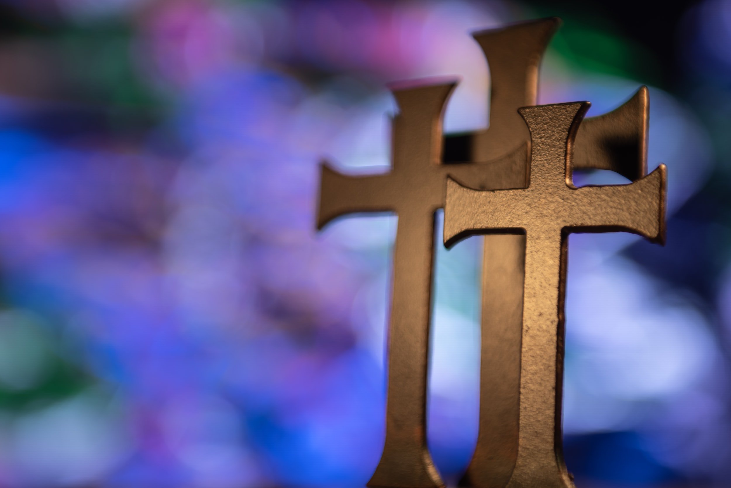 Three Wooden Crosses — Southern Baptists of Texas Foundation